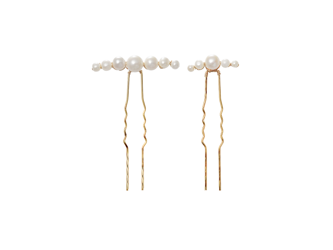 Solenge - Elegant Pearl Hairpin