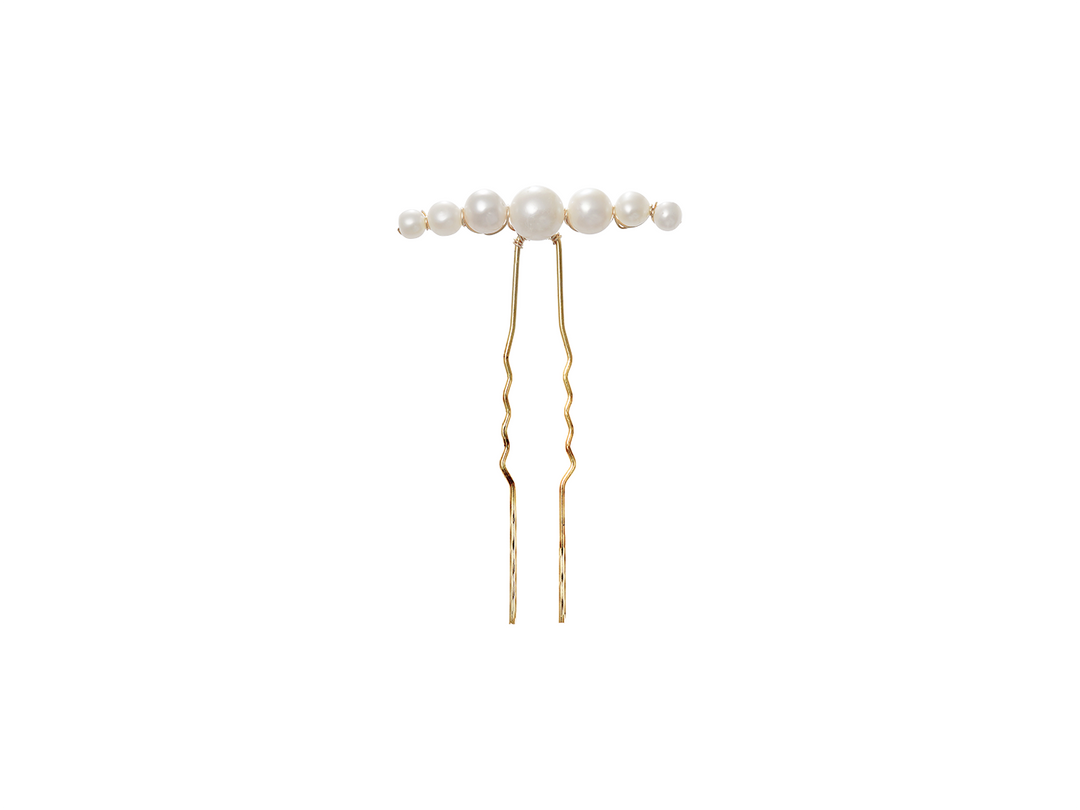 Solenge - Elegant Pearl Hairpin