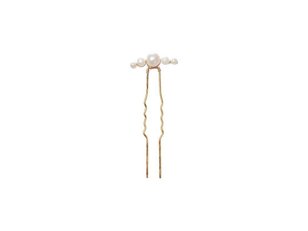 Solenge - Elegant Pearl Hairpin