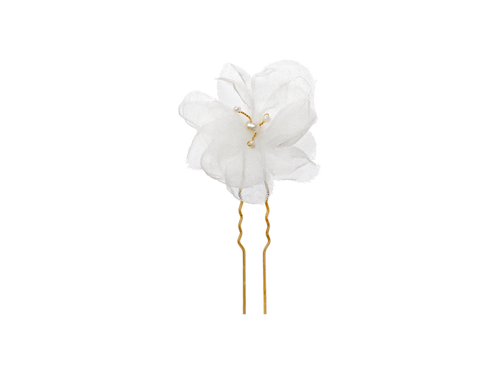 Nymphea - Sheer Flower Hair accessory Bridal