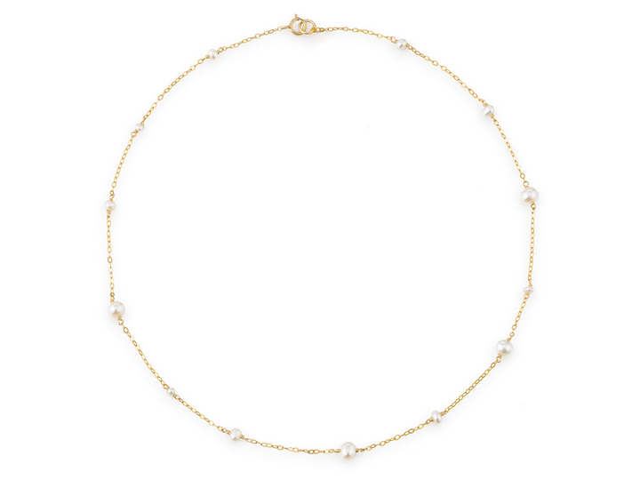 Aimée - Thin Freshwater Pearl Choker