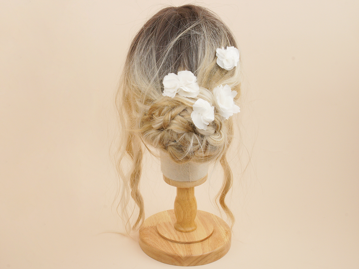 Adrielle - Luxury Silk Flowers Hair Pins