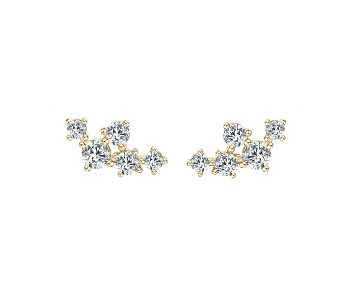 Clous d'oreilles en Moissanite (pré-commande)